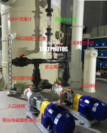 化工泵(bèng)使用現場(chǎng)