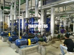 清(qing)水離心泵使用(yòng)現場